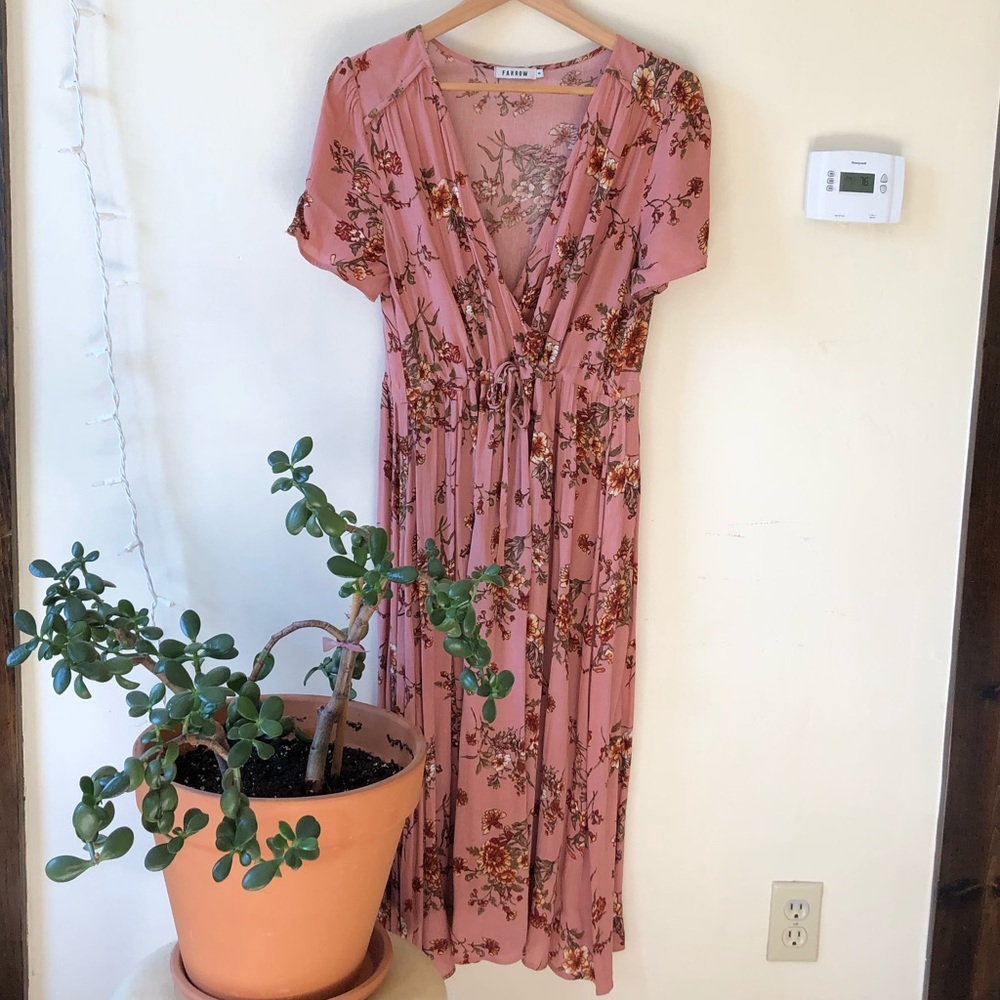 🍂Farrow / Need Supply floral dress